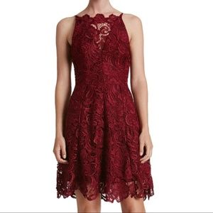 Dress the Population Hayden Fit & Flare Dress, M